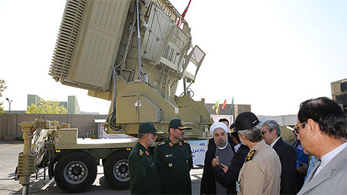 un radar de fabricación iraní